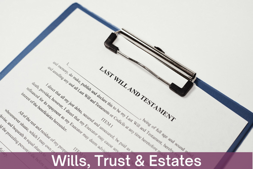 Wills, Trust & Estates slider