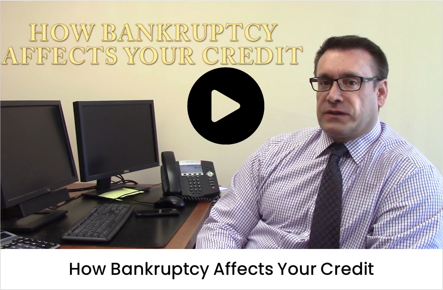 How Bankruptcy Affects Your Credit