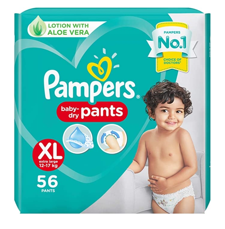 pampers diapers xl 56 pieces